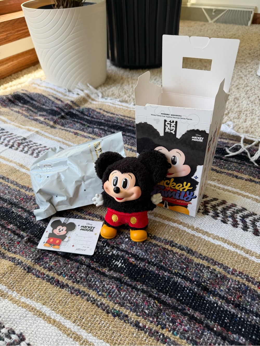 Disney Mickey Mouse Pop Mart Cute Together Keychain